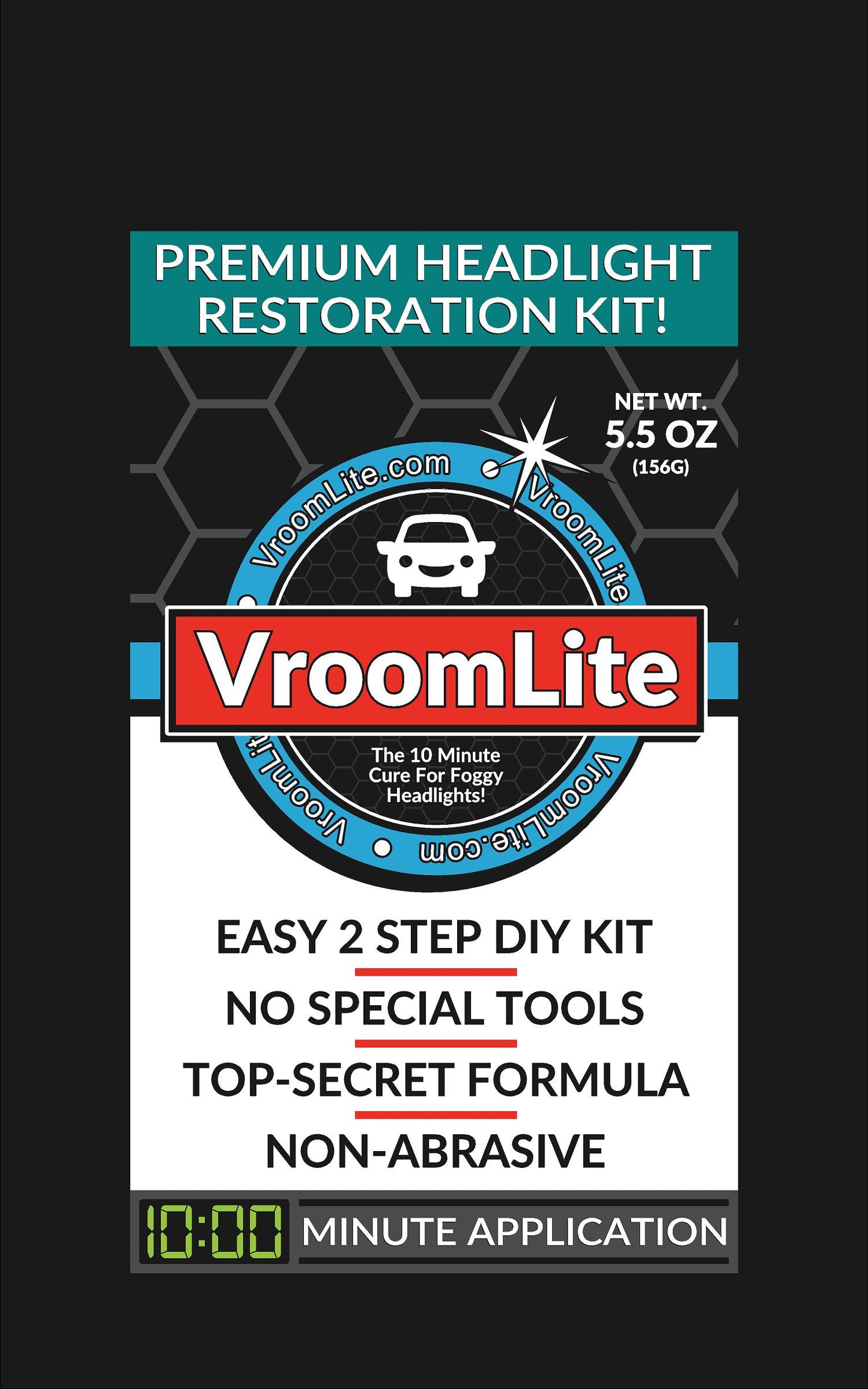 VroomLite Headlight Restoration Kit